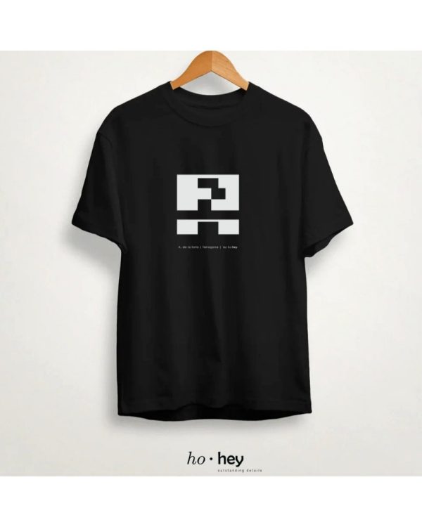 Camiseta De la Sota en negro, con el Gobierno Civil de Tarragona serigrafiado en blanco
